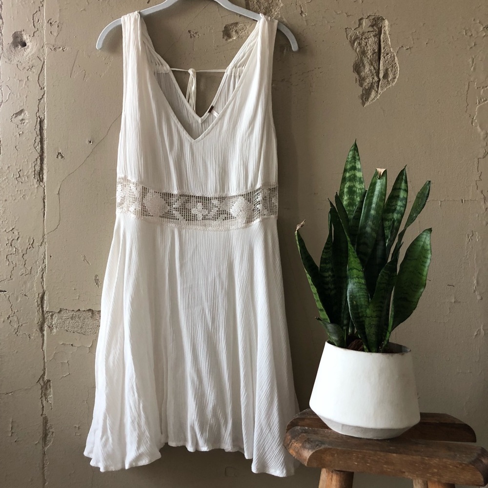 free people white dress